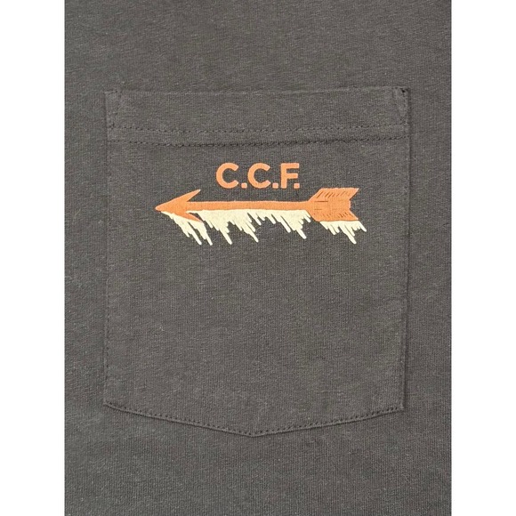 Filson Long Sleeve Pioneer Graphic T-Shirt - Black/Polar Bear - L - Made in USA - Picture 4 of 8